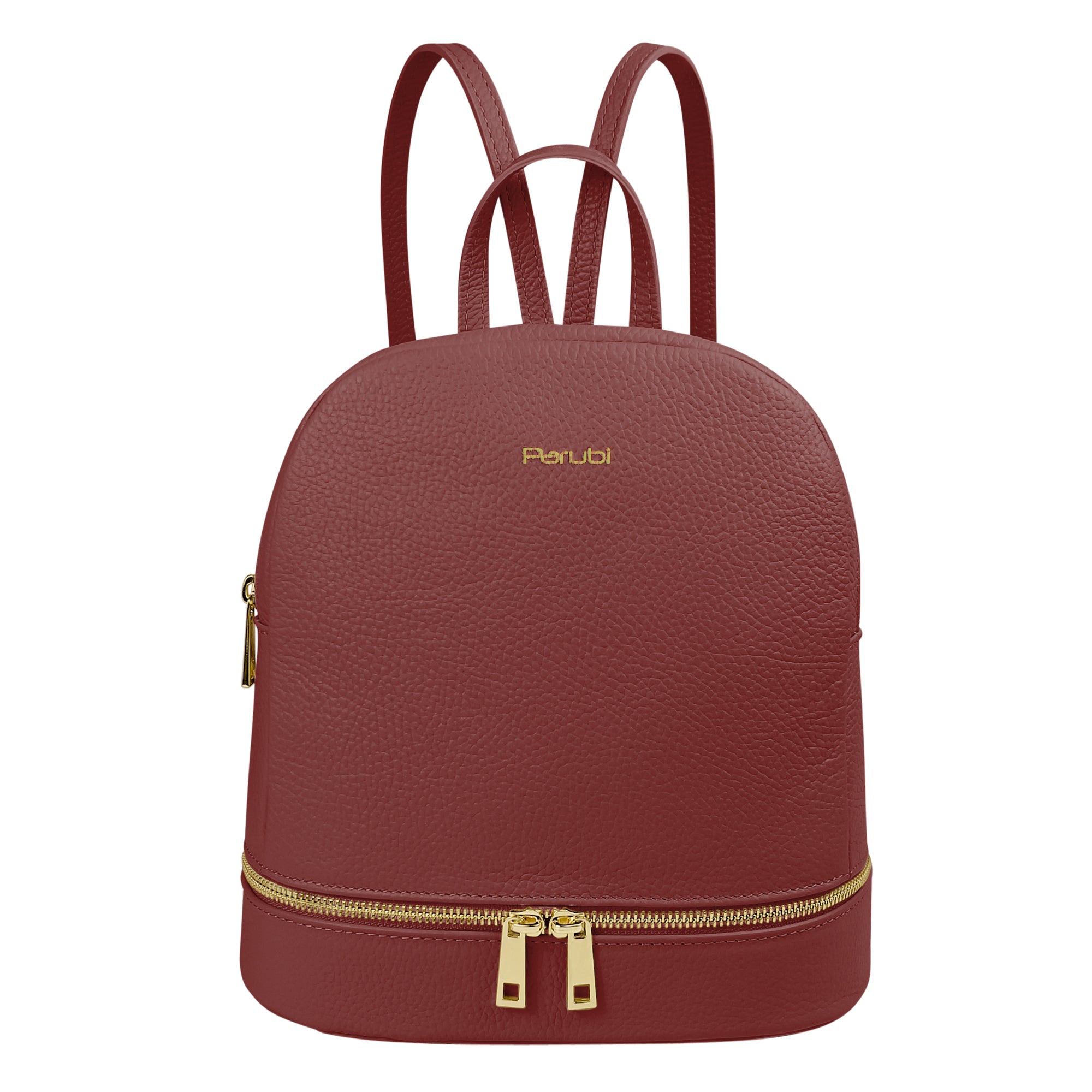 Zaino Donna, In Vera Pelle, Made in Italy, Modello Maya Parubi Bordeaux - vista 28